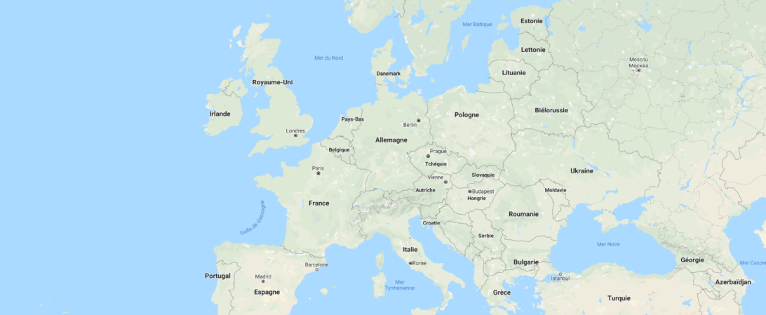 Carte de l'Europe