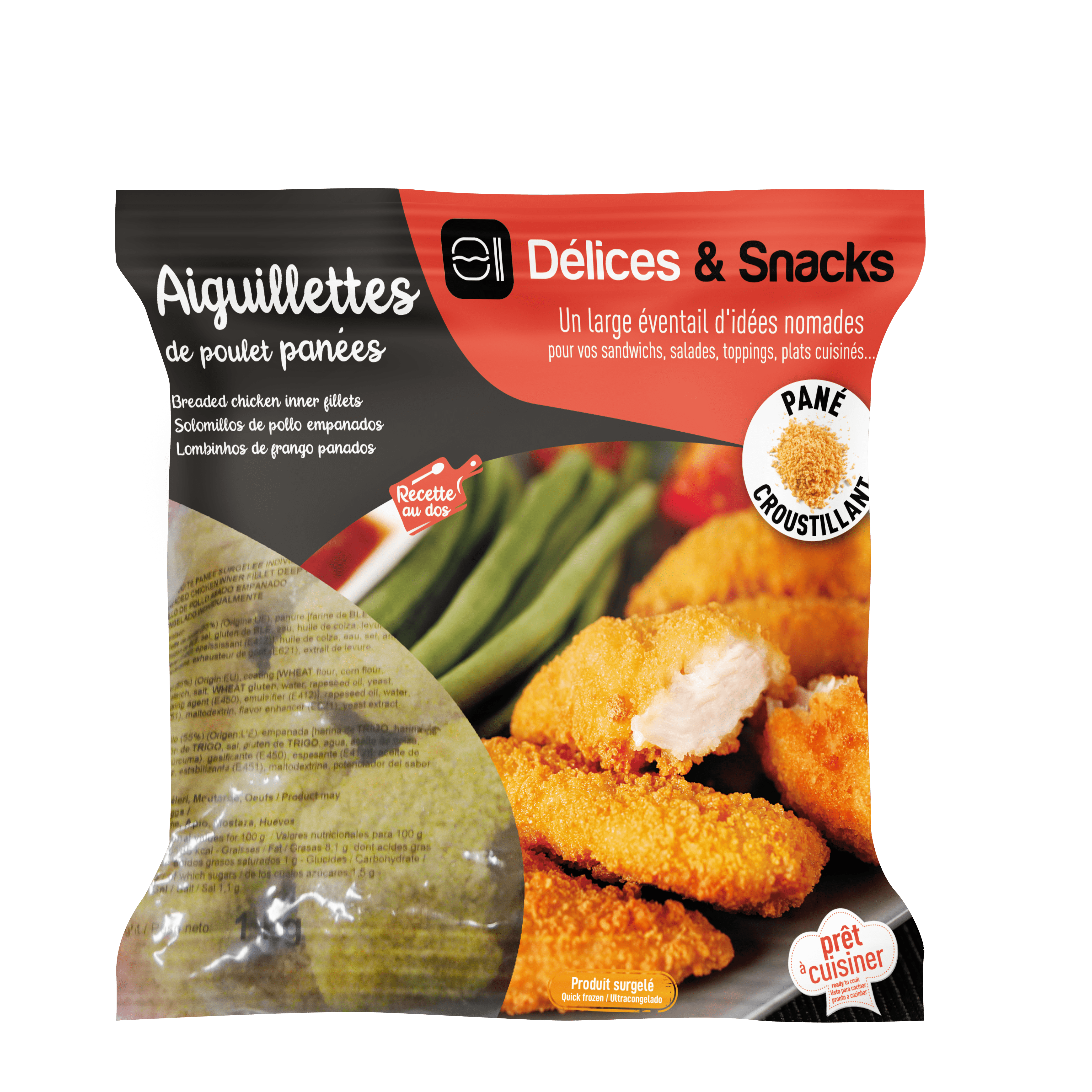 Produit Aiguillettes de poulet