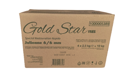 Produit Frites Goldstar 6*6