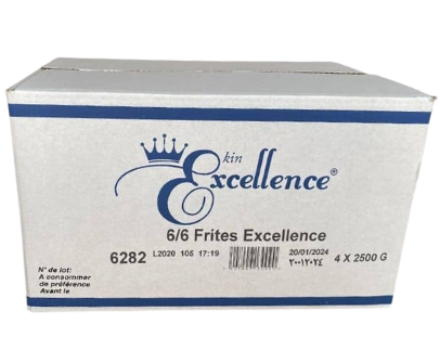 Produit Frites Excellence 6*6