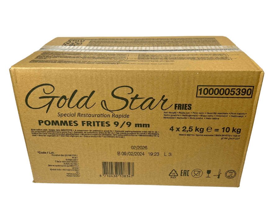 Produit Frites Goldstar 9*9